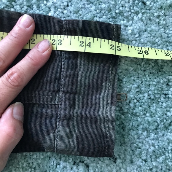 ZENANA Camouflage Print Jacket, Studded, Camo Jacket, Hooded, Zip-Up, 6 - Picture 11 of 15